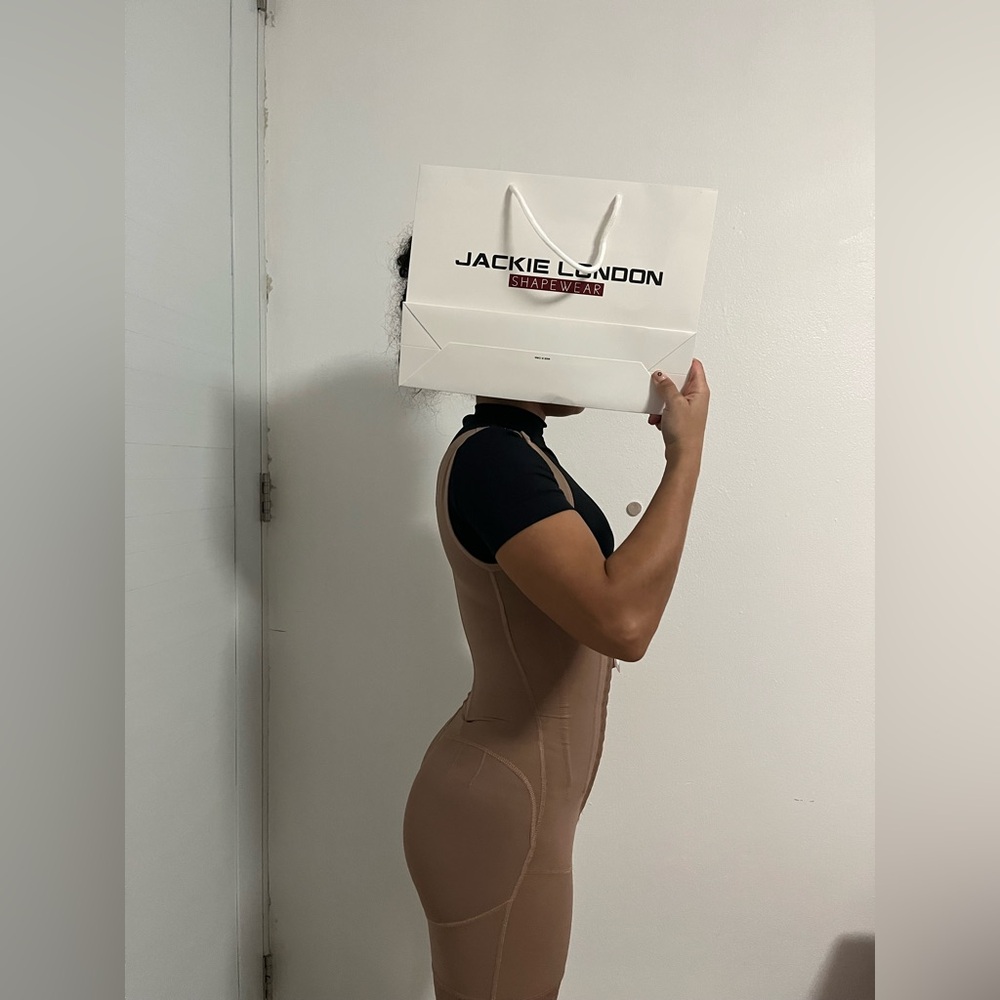 Jackie London Mocha Shapewear Bodysuit - Picture 2 of 8